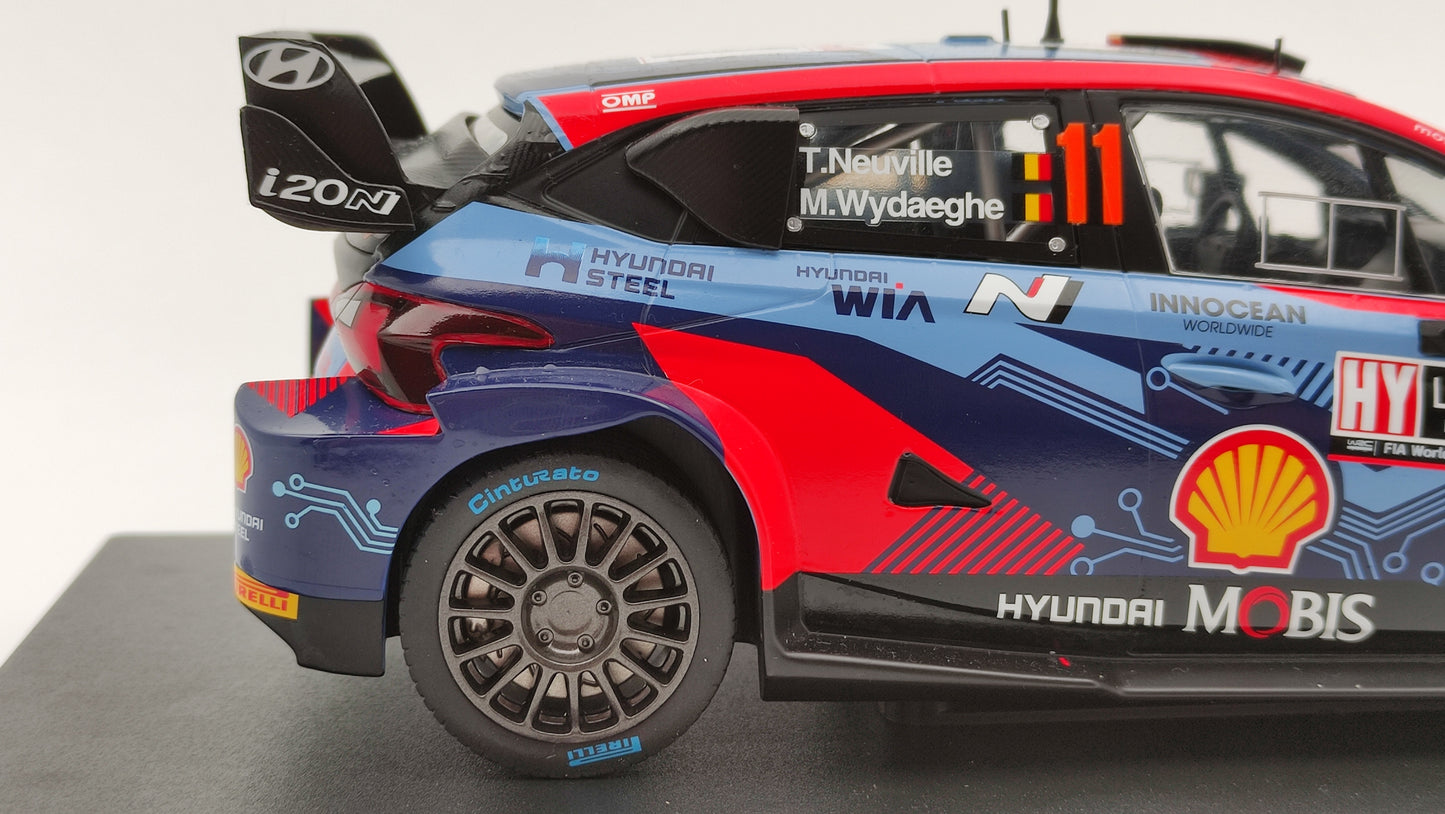 Ixo Hyundai i20 Rally1 2022 Rallye Monte Carlo T.Neuville/M.Wydaeghe 1/18 18RMC112.22