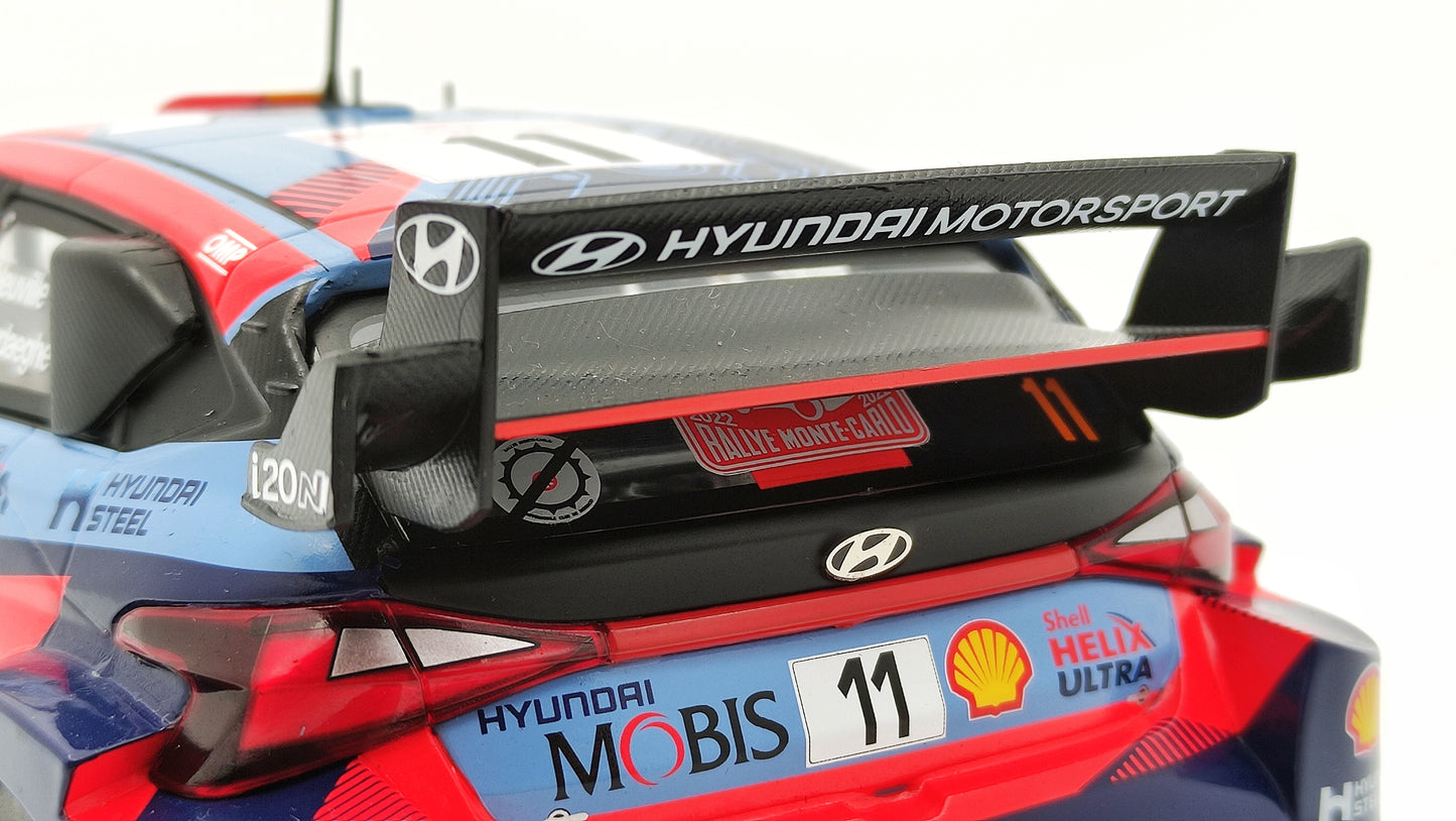 Ixo Hyundai i20 Rally1 2022 Rallye Monte Carlo T.Neuville/M.Wydaeghe 1/18 18RMC112.22