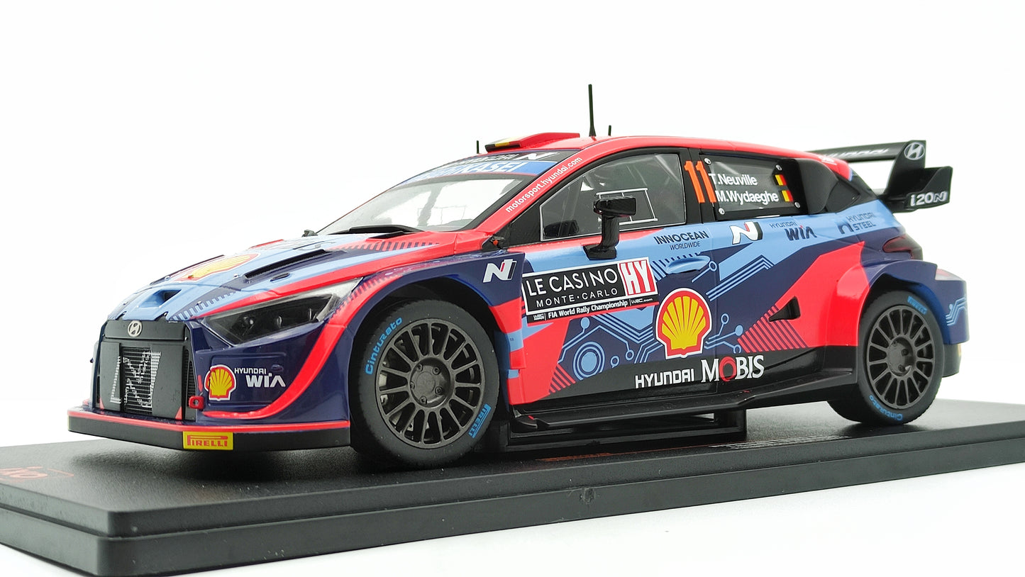 Ixo Hyundai i20 Rally1 2022 Rallye Monte Carlo T.Neuville/M.Wydaeghe 1/18 18RMC112.22
