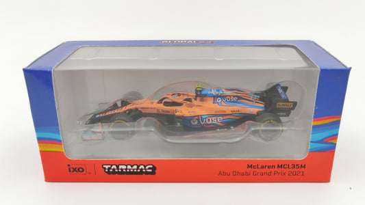 Tarmac Works Mclaren MCL35m Lando Norris Abu Dhabi GP 2021 TC-T64G-F040LN3