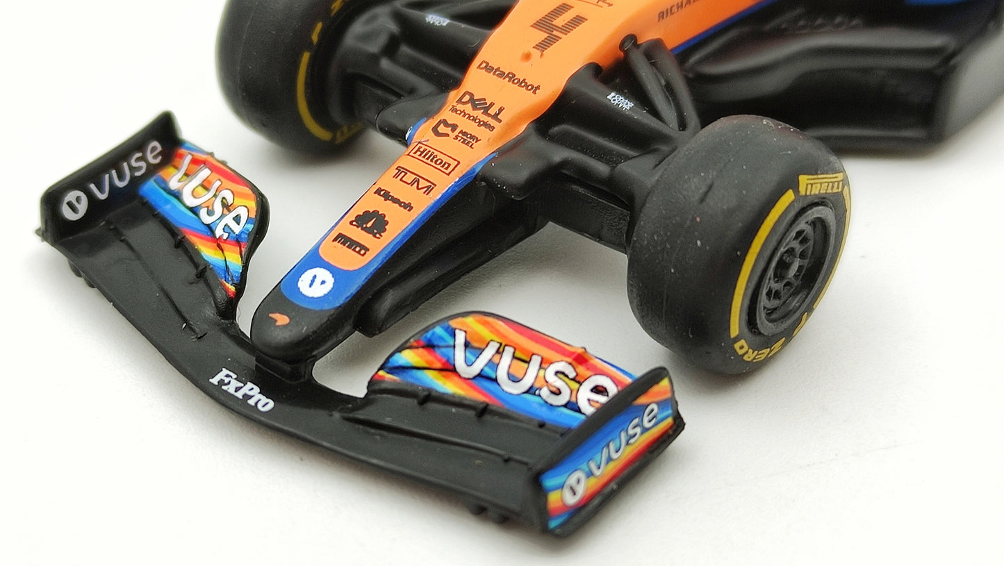 Tarmac Works Mclaren MCL35m Lando Norris Abu Dhabi GP 2021 TC-T64G-F040LN3