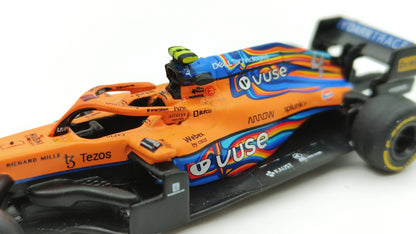 Tarmac Works Mclaren MCL35m Lando Norris Abu Dhabi GP 2021 TC-T64G-F040LN3