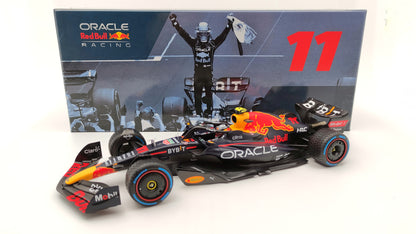Minichamps Red Bull RB18 Sergio Perez Winner Monaco GP 2022 113220711