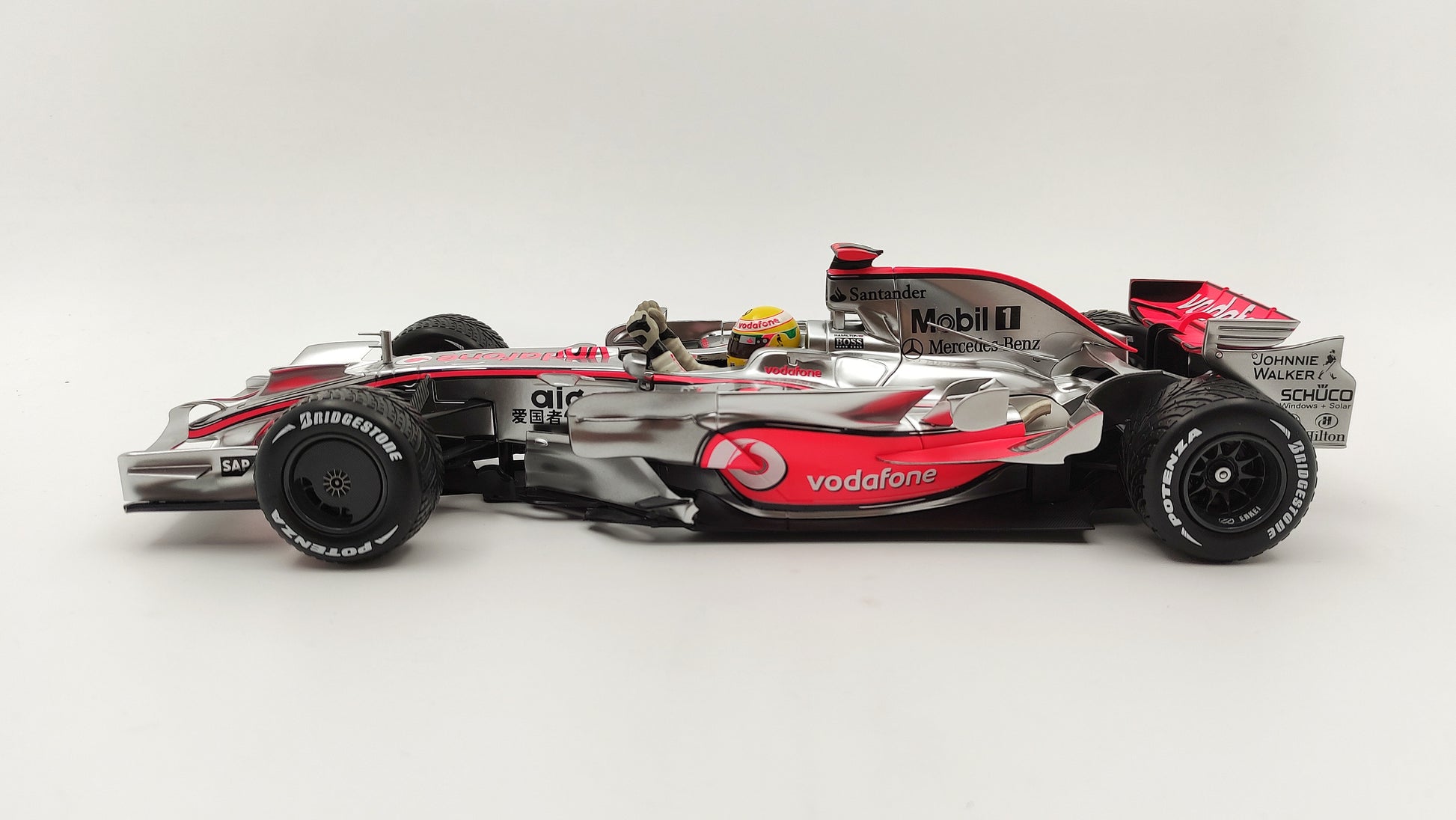 McLaren Mercedes MP4/23 22 F1 World Champion Grand Prix du Brésil 2008 McLaren Mercedes MP4/23 22 F1 World Champion Grand Prix du Brésil 2008