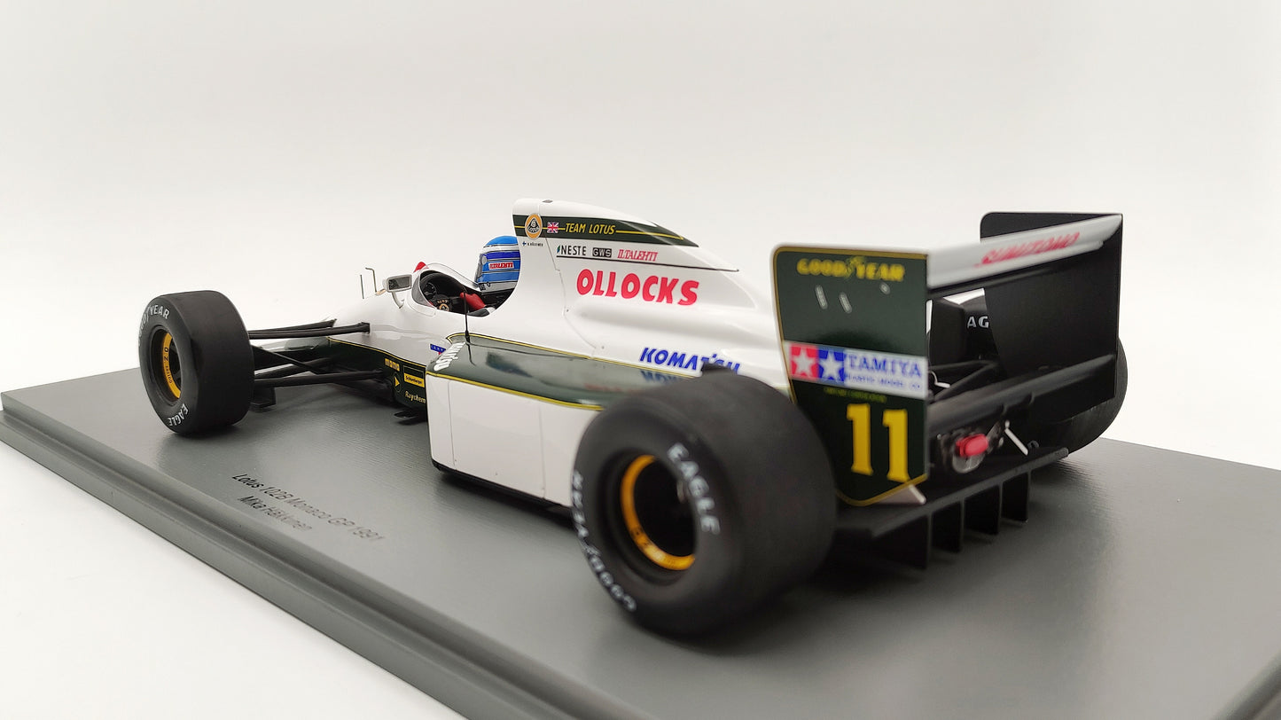 Spark Lotus 102B Mika Hakkinen Monaco GP 1991 1/18 18S415