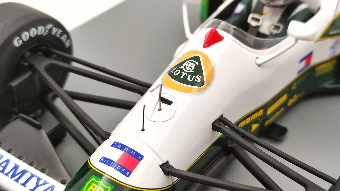 Spark Lotus 102B Mika Hakkinen Monaco GP 1991 1/18 18S415