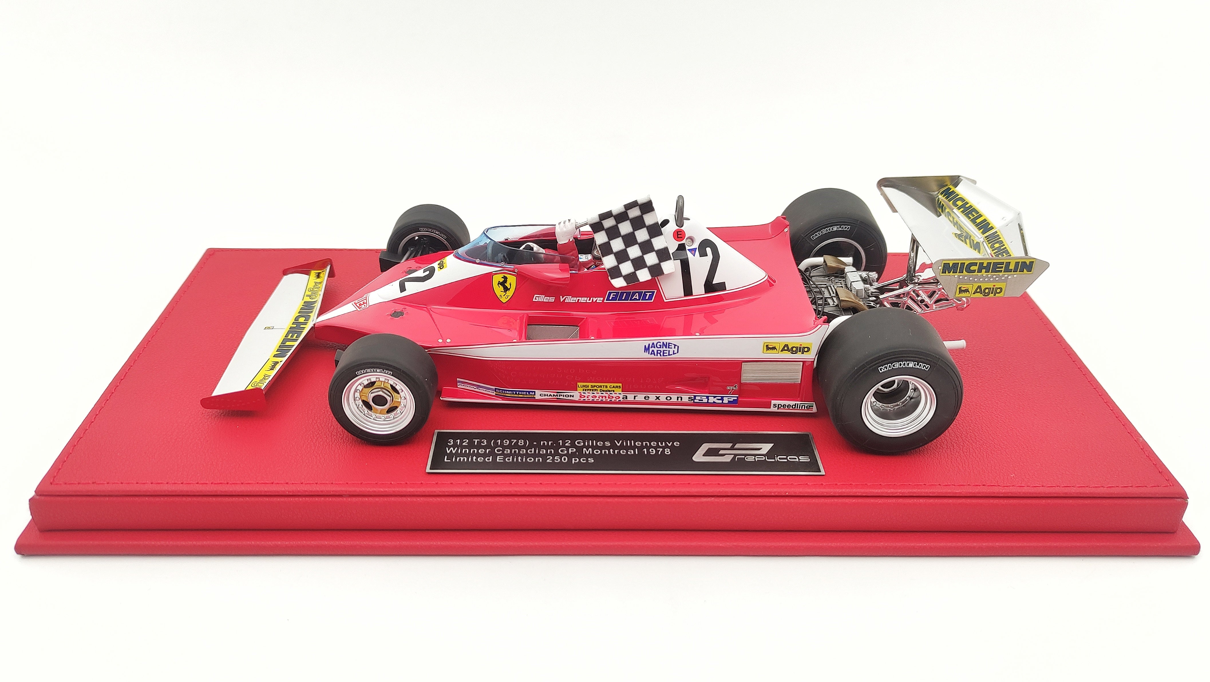 GP Replicas Ferrari 312T3 Gilles Villeneuve 1978 Canadian GP