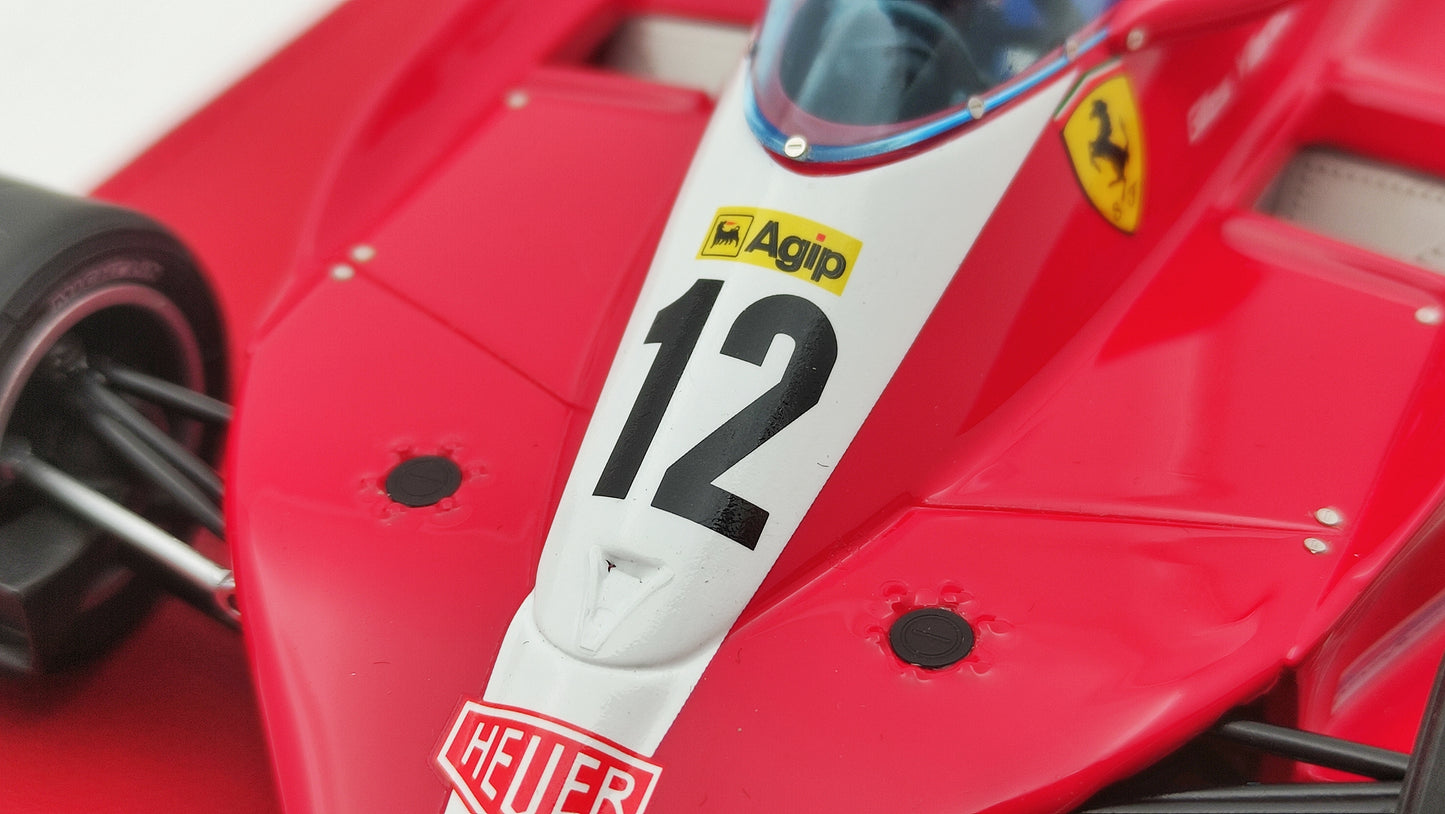 GP Replicas Ferrari 312T3 Gilles Villeneuve 1978 Canadian GP winner 1/18 GPGV001