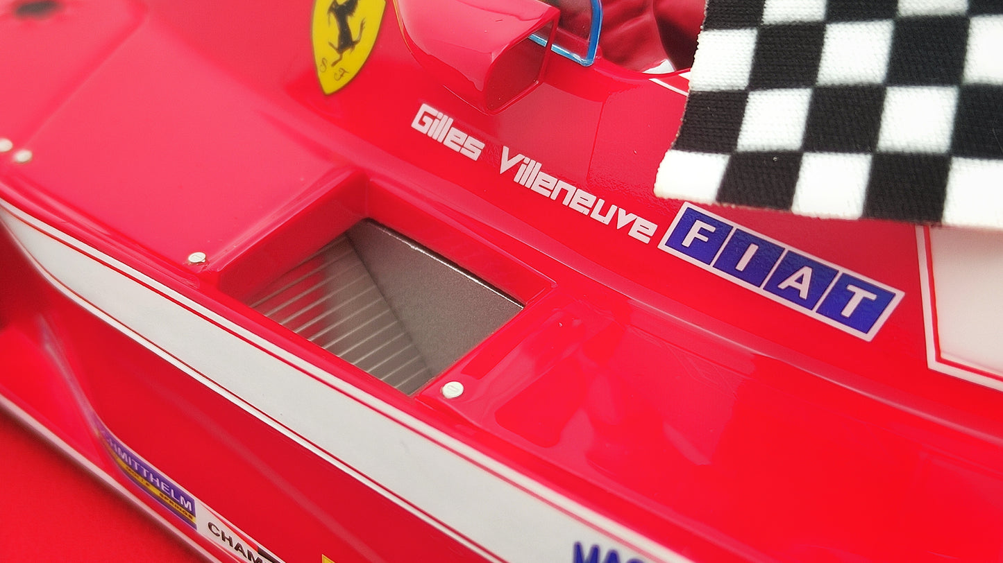 GP Replicas Ferrari 312T3 Gilles Villeneuve 1978 Canadian GP winner 1/18 GPGV001