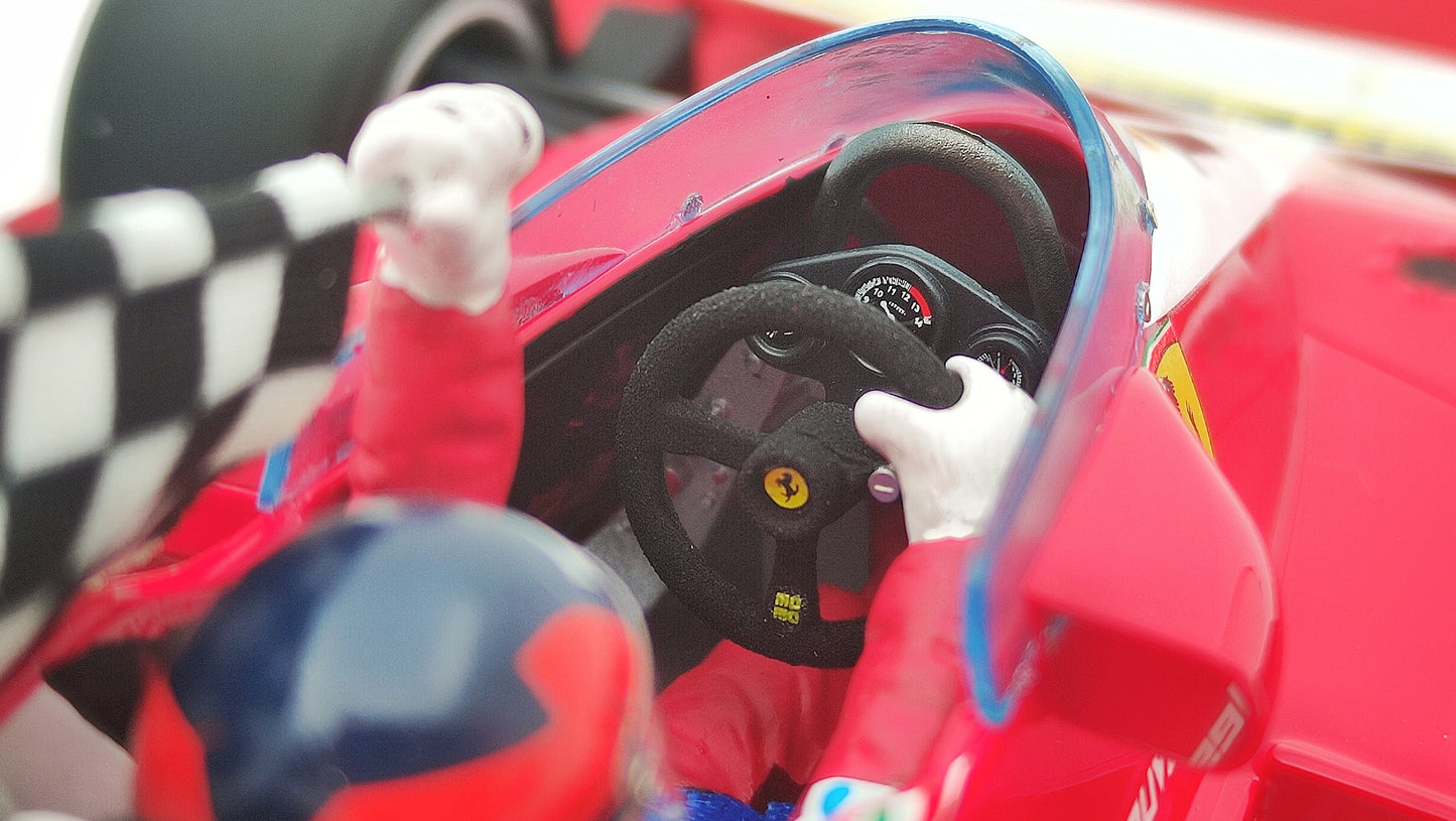 GP Replicas Ferrari 312T3 Gilles Villeneuve 1978 Canadian GP winner 1/18 GPGV001