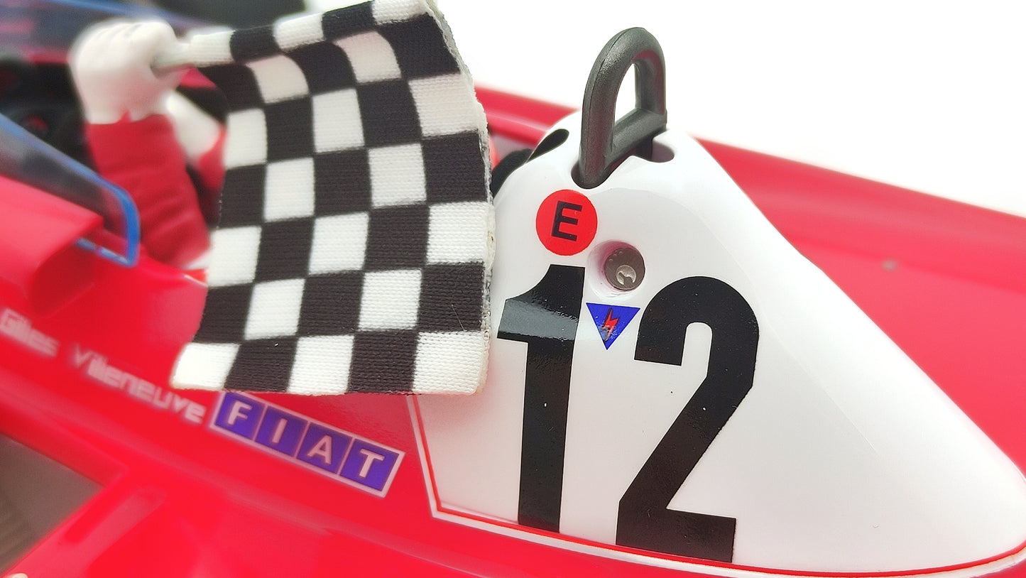 GP Replicas Ferrari 312T3 Gilles Villeneuve 1978 Canadian GP winner 1/18 GPGV001