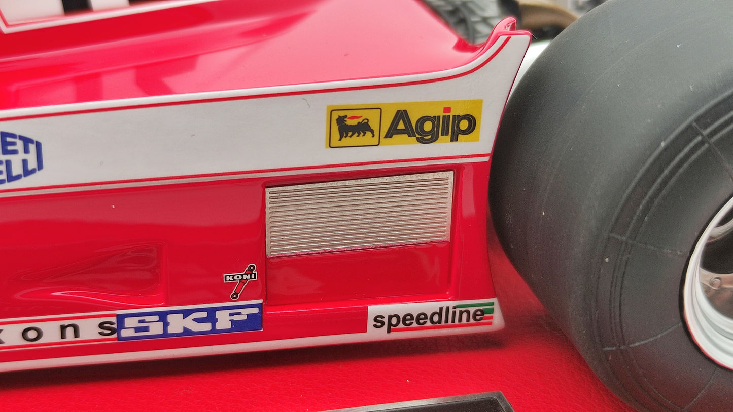 GP Replicas Ferrari 312T3 Gilles Villeneuve 1978 Canadian GP winner 1/18 GPGV001