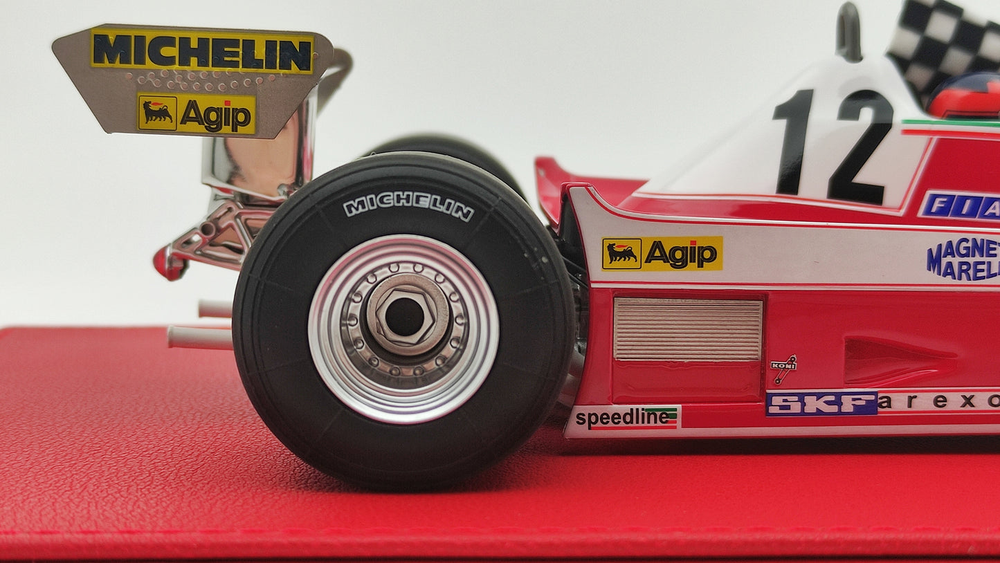 GP Replicas Ferrari 312T3 Gilles Villeneuve 1978 Canadian GP winner 1/18 GPGV001