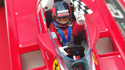 GP Replicas Ferrari 312T3 Gilles Villeneuve 1978 Canadian GP winner 1/18 GPGV001