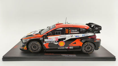 Ixo Hyundai i20 Rally1 2023 Rally Croatia T.Neuville/M.Wydaeghe Craig Breen tribute 1/18 18RMC160A.22