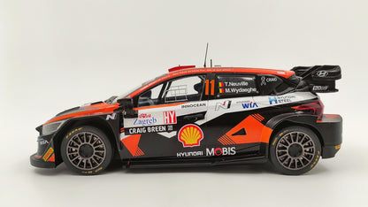 Ixo Hyundai i20 Rally1 2023 Rally Croatia T.Neuville/M.Wydaeghe Craig Breen tribute 1/18 18RMC160A.22