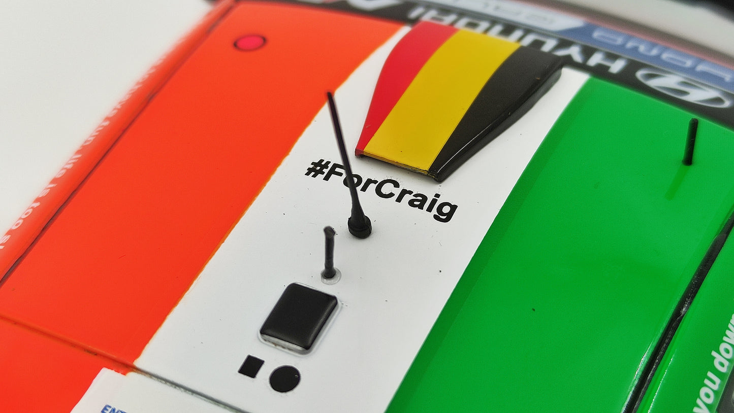 Ixo Hyundai i20 Rally1 2023 Rally Croatia T.Neuville/M.Wydaeghe Craig Breen tribute 1/18 18RMC160A.22