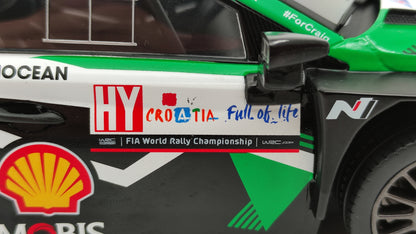 Ixo Hyundai i20 Rally1 2023 Rally Croatia T.Neuville/M.Wydaeghe Craig Breen tribute 1/18 18RMC160A.22