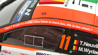 Ixo Hyundai i20 Rally1 2023 Rally Croatia T.Neuville/M.Wydaeghe Craig Breen tribute 1/18 18RMC160A.22