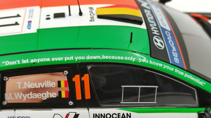 Ixo Hyundai i20 Rally1 2023 Rally Croatia T.Neuville/M.Wydaeghe Craig Breen tribute 1/18 18RMC160A.22