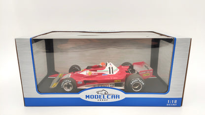 Model Car Group Ferrari 312 T2B Niki Lauda Monaco GP 1977 F1 World Champion 1/18 MCG18624F