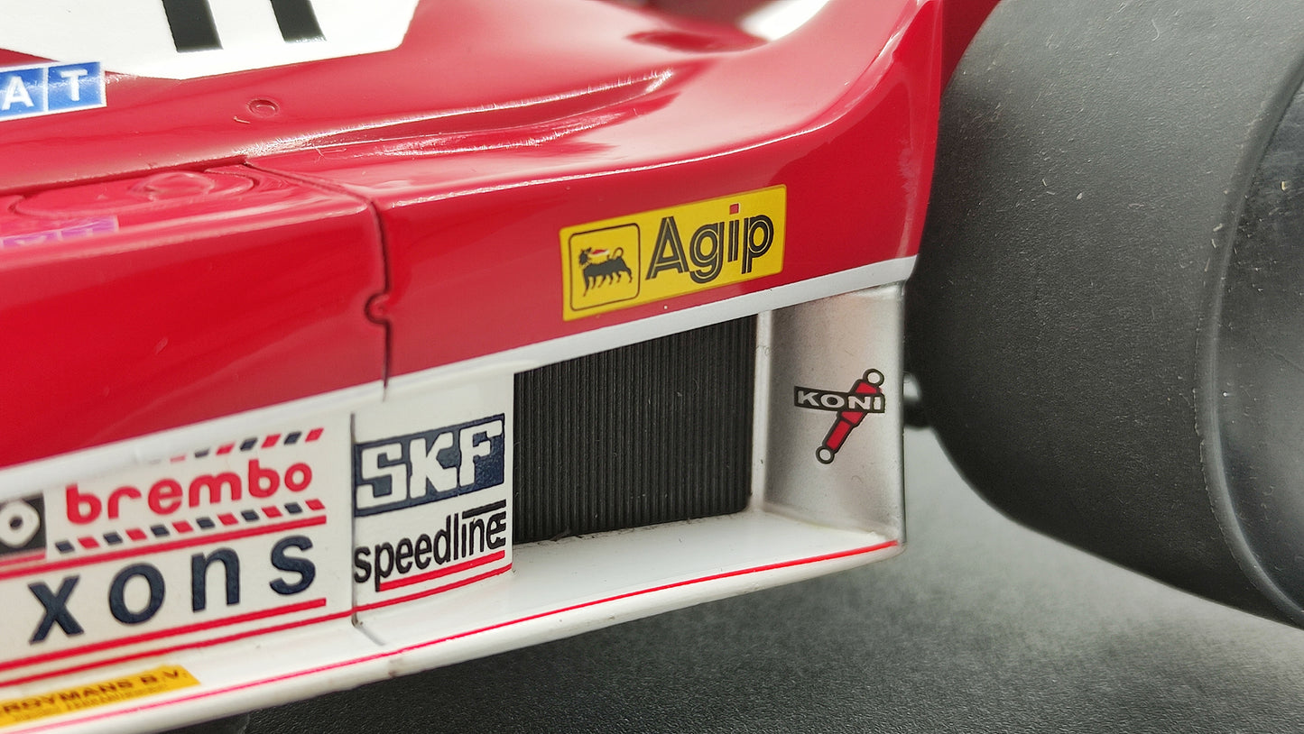 Model Car Group Ferrari 312 T2B Niki Lauda Monaco GP 1977 F1 World Champion 1/18 MCG18624F