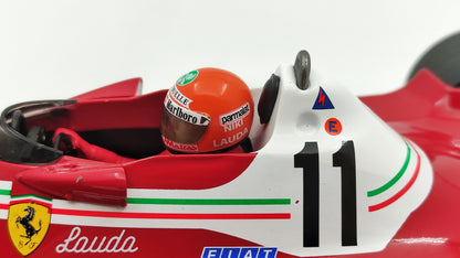 Model Car Group Ferrari 312 T2B Niki Lauda Monaco GP 1977 F1 World Champion 1/18 MCG18624F