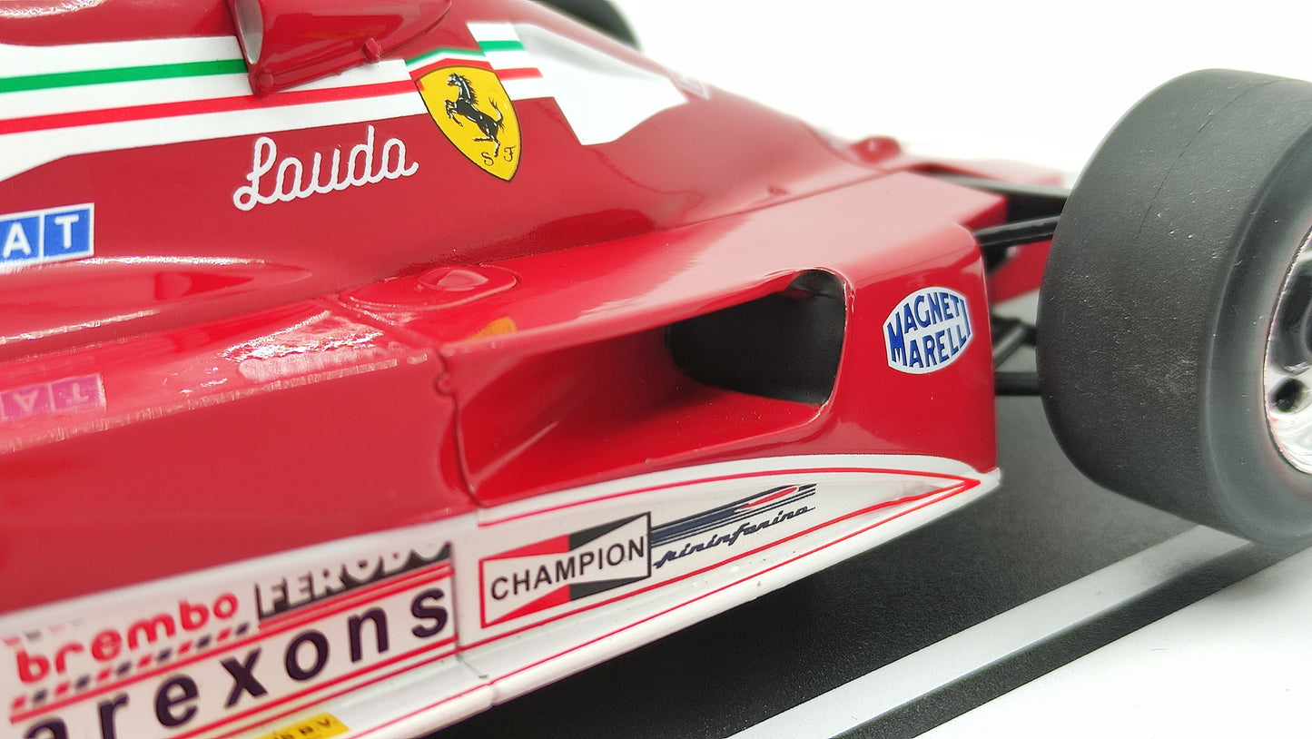 Model Car Group Ferrari 312 T2B Niki Lauda Monaco GP 1977 F1 World Champion 1/18 MCG18624F