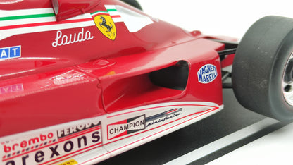 Model Car Group Ferrari 312 T2B Niki Lauda Monaco GP 1977 F1 World Champion 1/18 MCG18624F