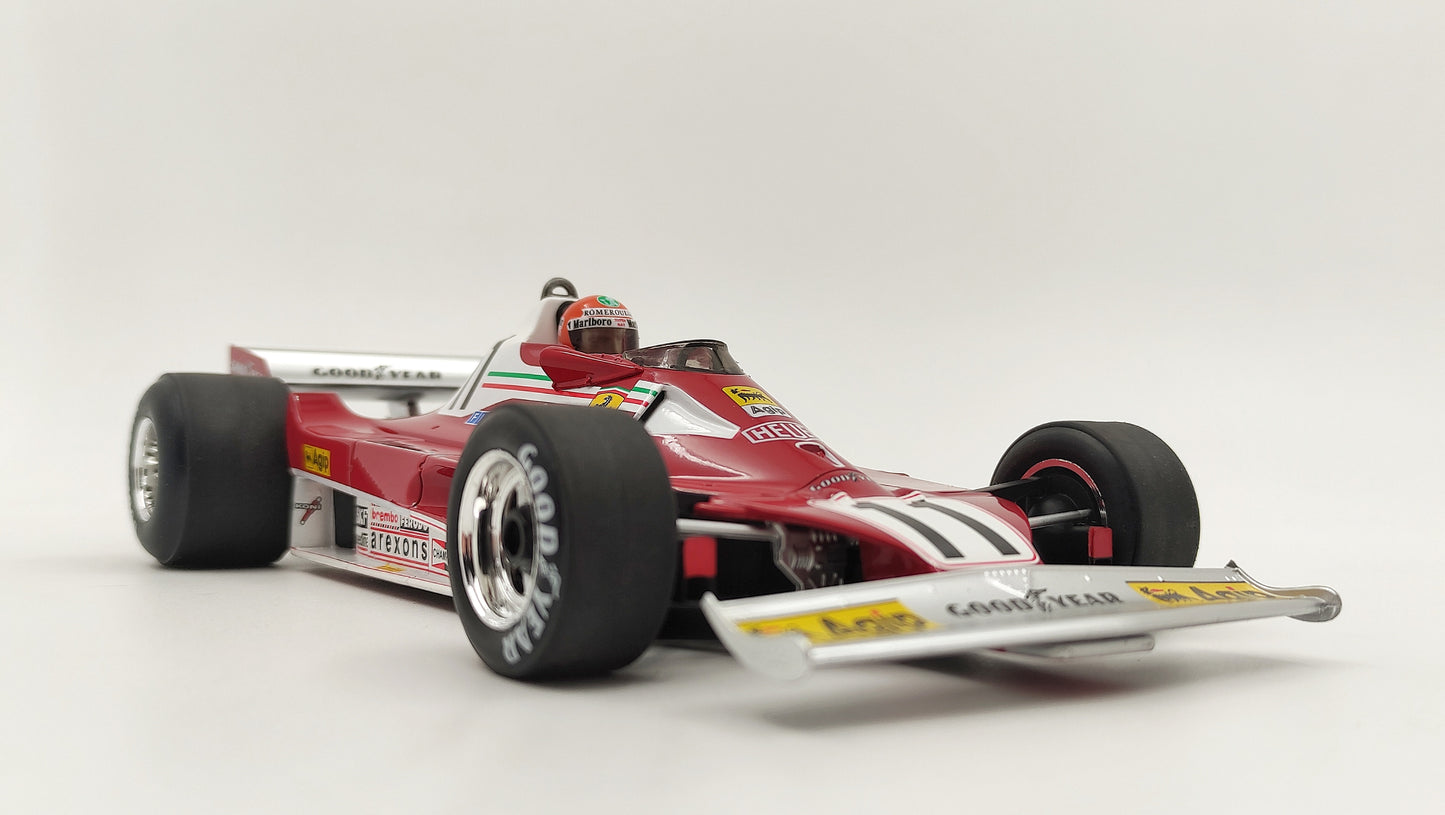Model Car Group Ferrari 312 T2B Niki Lauda Monaco GP 1977 F1 World Champion 1/18 MCG18624F