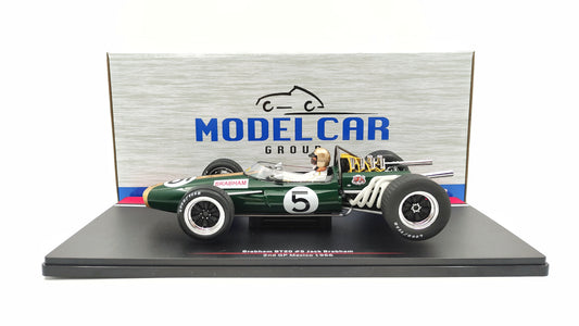 Model Car Group Brabham Repco BT20 Jack Brabham Monaco GP 1966 F1 World Champion 1/18 MCG18608F