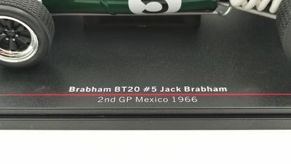 Model Car Group Brabham Repco BT20 Jack Brabham Monaco GP 1966 F1 World Champion 1/18 MCG18608F