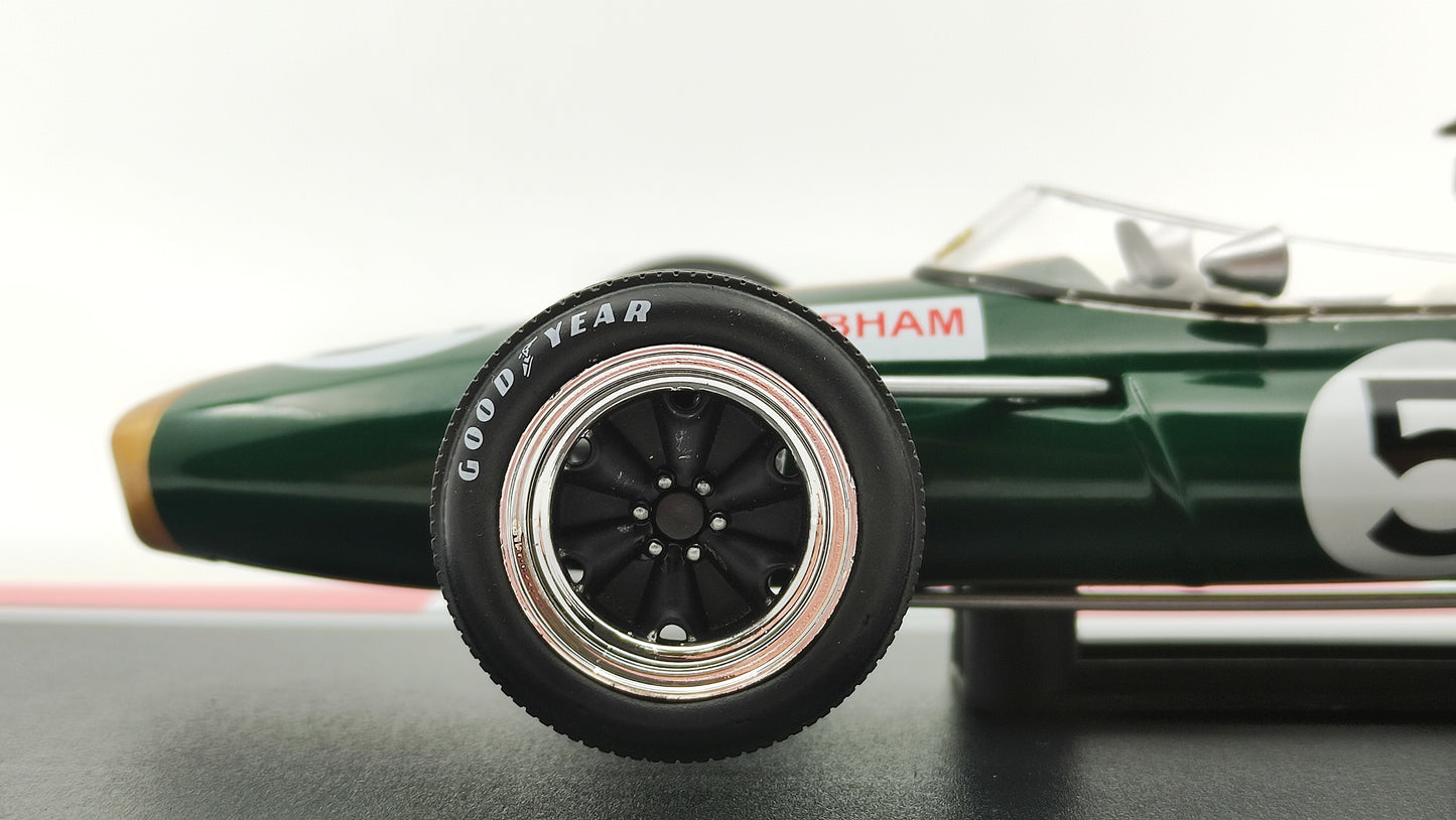 Model Car Group Brabham Repco BT20 Jack Brabham Monaco GP 1966 F1 World Champion 1/18 MCG18608F
