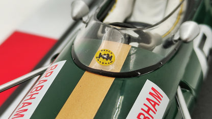 Model Car Group Brabham Repco BT20 Jack Brabham Monaco GP 1966 F1 World Champion 1/18 MCG18608F