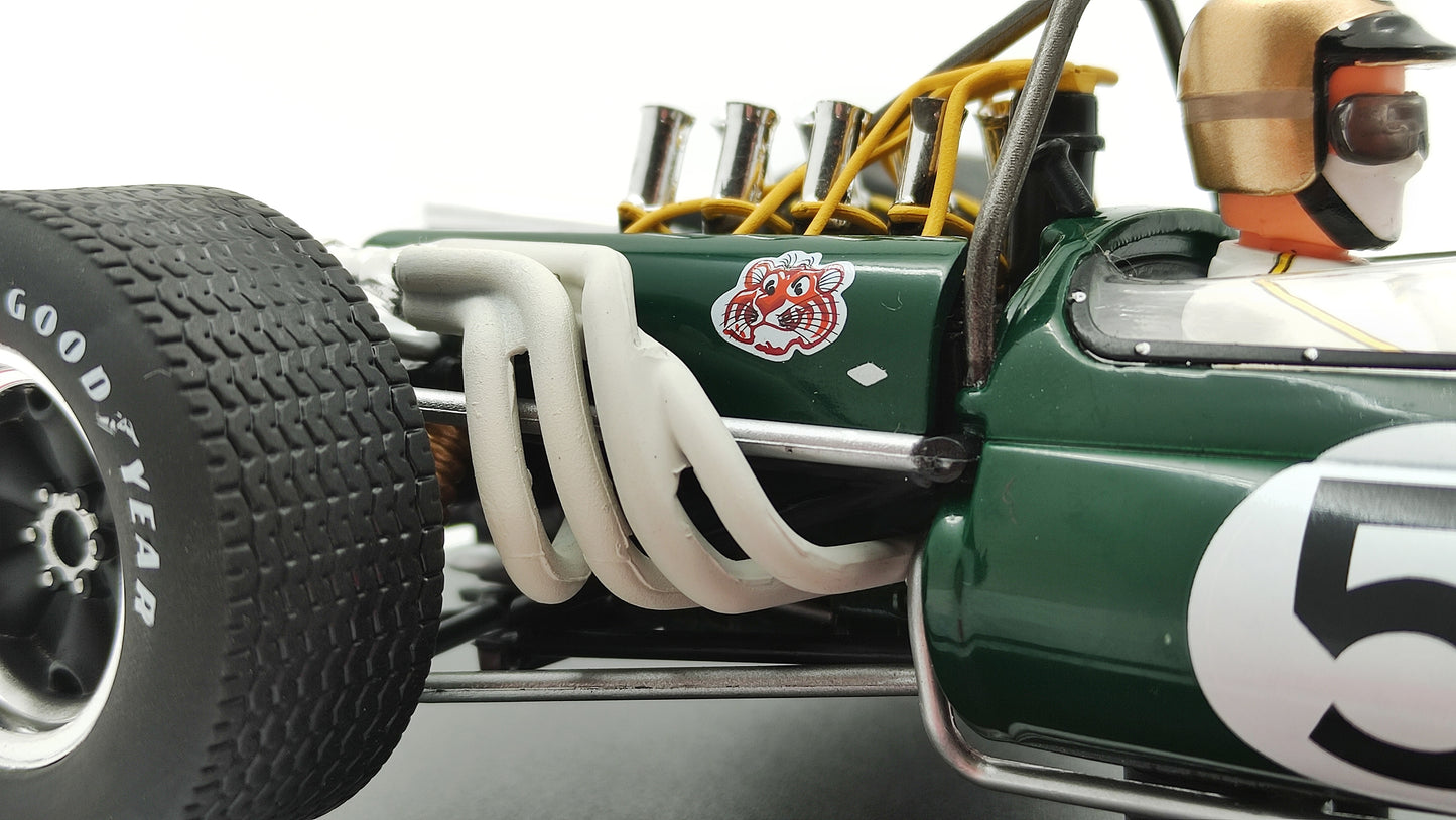 Model Car Group Brabham Repco BT20 Jack Brabham Monaco GP 1966 F1 World Champion 1/18 MCG18608F