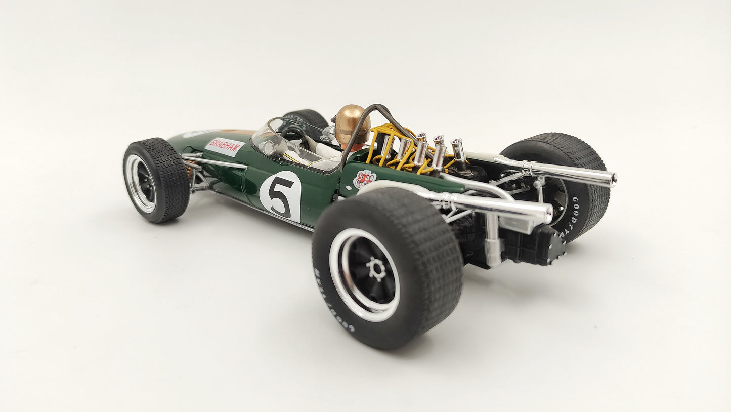 Model Car Group Brabham Repco BT20 Jack Brabham Monaco GP 1966 F1 World Champion 1/18 MCG18608F