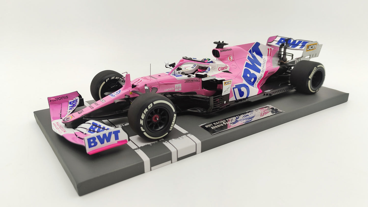 Minichamps Racing Point RP20 Sergio Perez Sakhir GP 2020 First Win 1/18 117201611