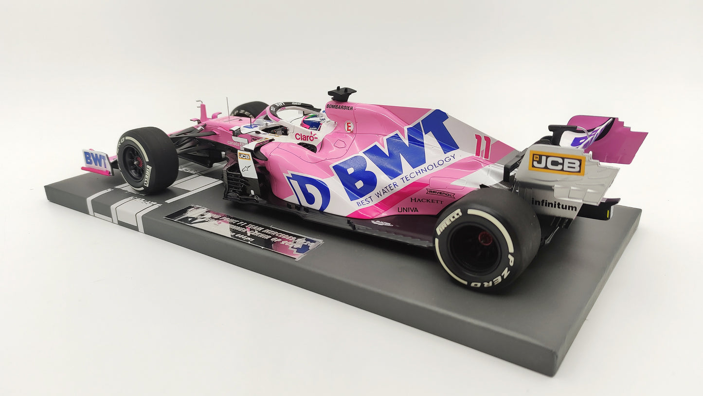 Minichamps Racing Point RP20 Sergio Perez Sakhir GP 2020 First Win 1/18 117201611