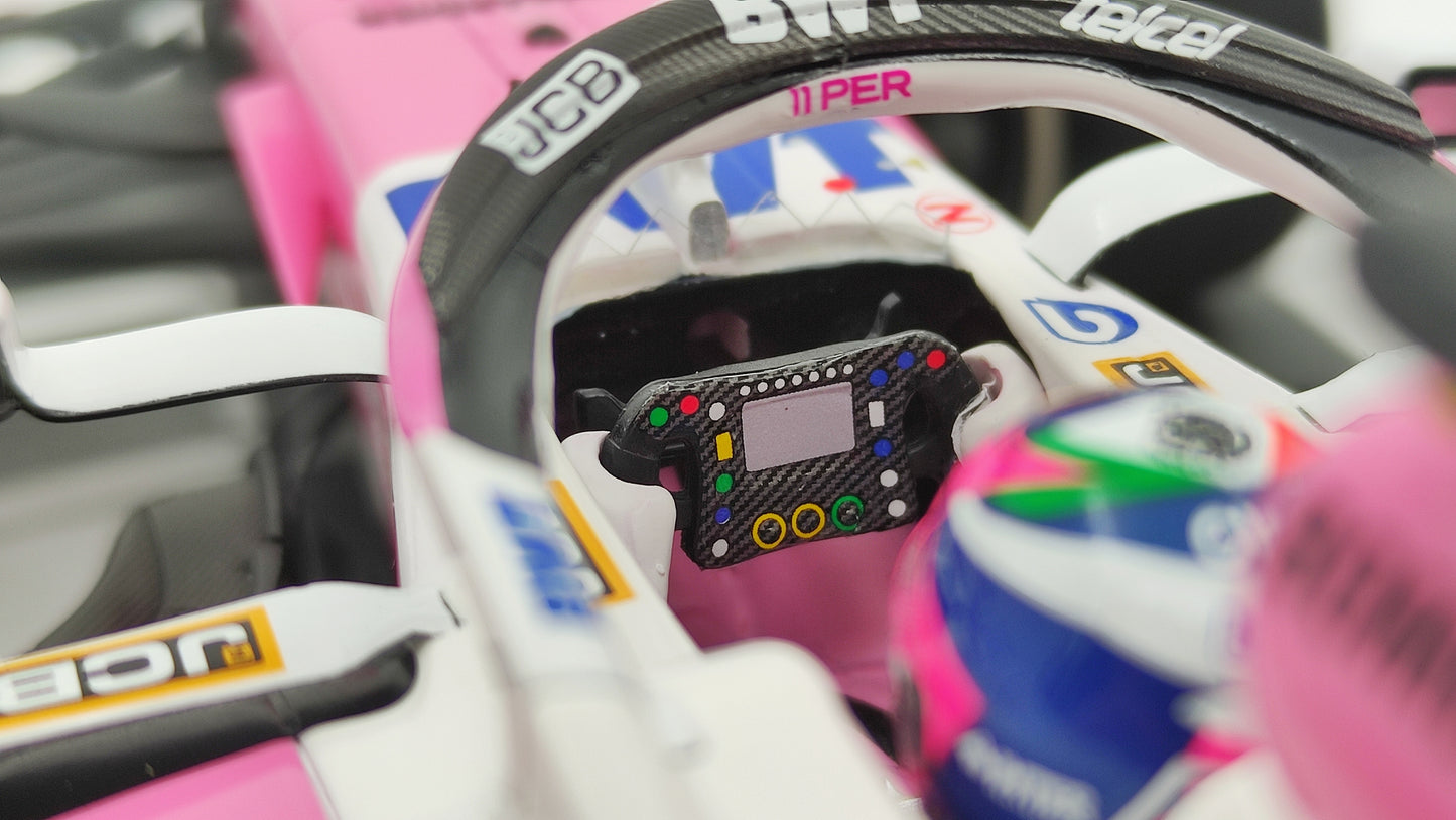 Minichamps Racing Point RP20 Sergio Perez Sakhir GP 2020 First Win 1/18 117201611