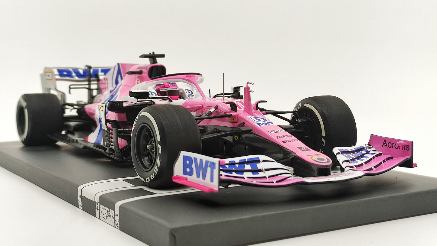 Minichamps Racing Point RP20 Sergio Perez Sakhir GP 2020 First Win 1/18 117201611