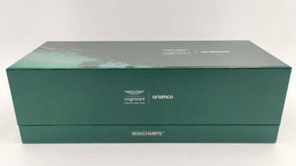 Minichamps Aston Martin AMR22 Sebastian Vettel Last Race Abu Dhabi GP 2022 1/18 147222205