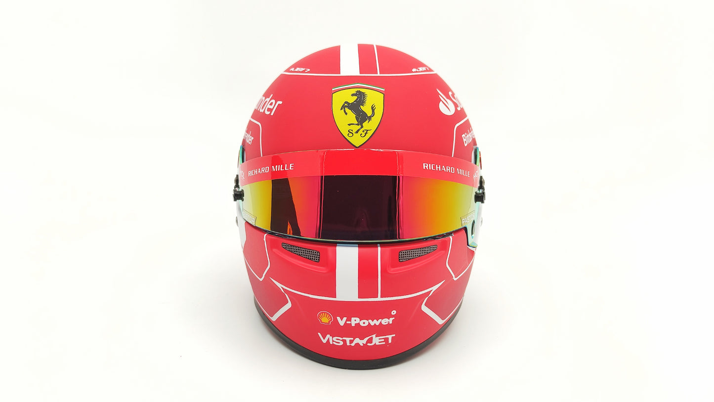 Bell Mini Helmet Charles Leclerc Scuderia Ferrari F1 1/2 2023 4100225