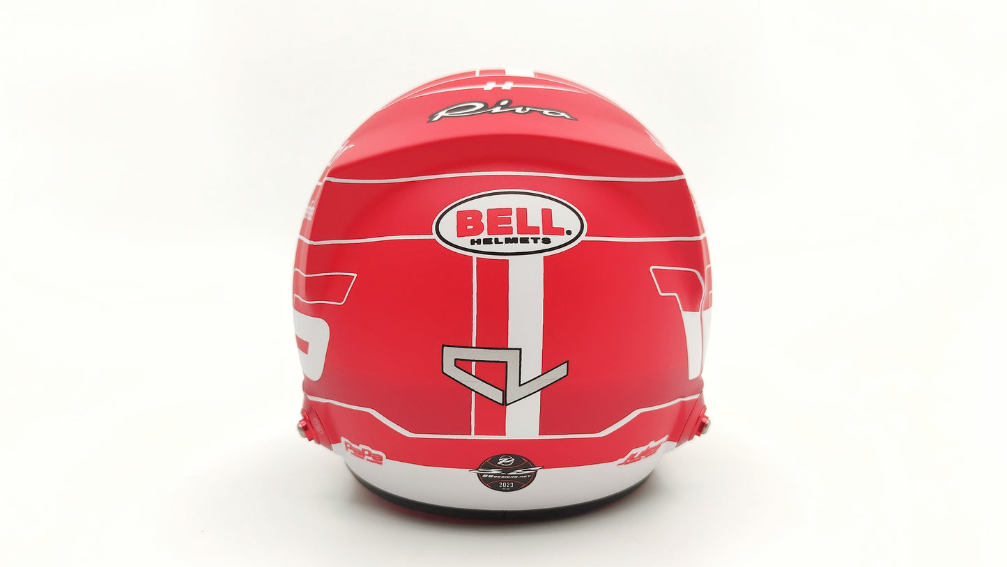 Bell Mini Helmet Charles Leclerc Scuderia Ferrari F1 1/2 2023 4100225