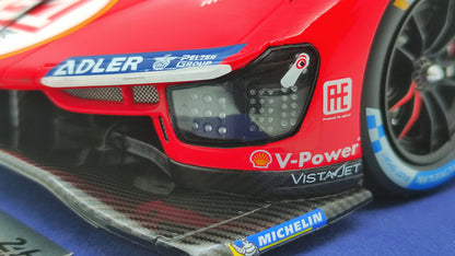 Looksmart Ferrari 499P Pier Guidi/Calado/Giovinazzi Le Mans 2023 Winners 1/18 LS18LM035