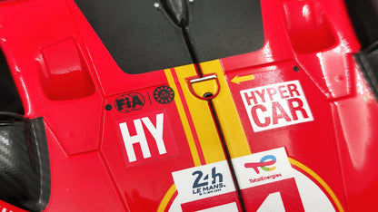 Looksmart Ferrari 499P Pier Guidi/Calado/Giovinazzi Le Mans 2023 Winners 1/18 LS18LM035