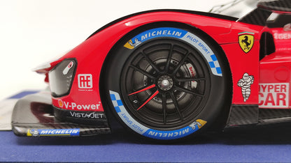 Looksmart Ferrari 499P Pier Guidi/Calado/Giovinazzi Le Mans 2023 Winners 1/18 LS18LM035