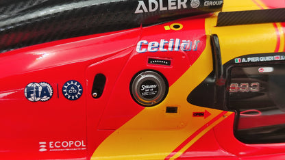Looksmart Ferrari 499P Pier Guidi/Calado/Giovinazzi Le Mans 2023 Winners 1/18 LS18LM035