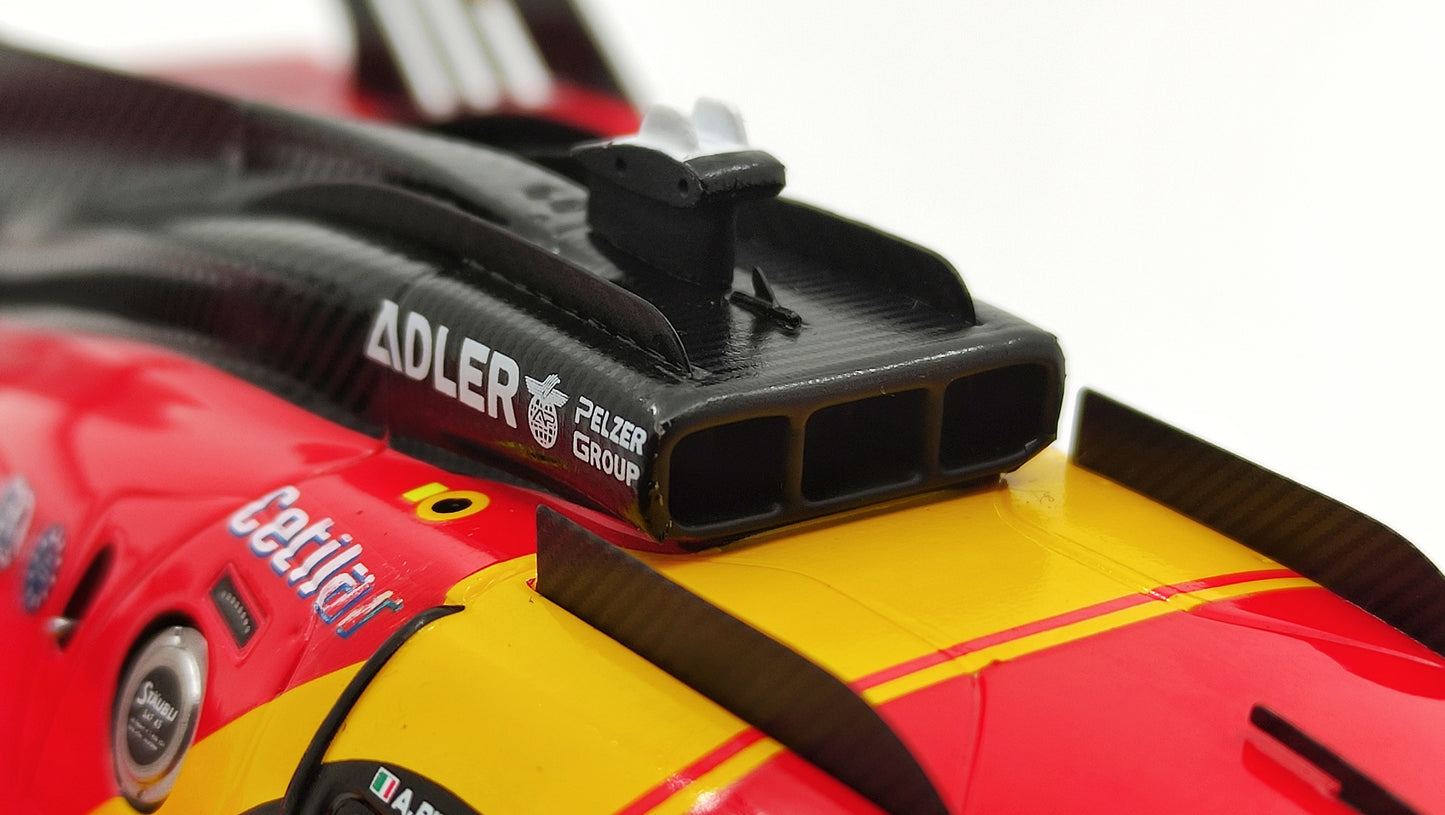 Looksmart Ferrari 499P Pier Guidi/Calado/Giovinazzi Le Mans 2023 Winners 1/18 LS18LM035