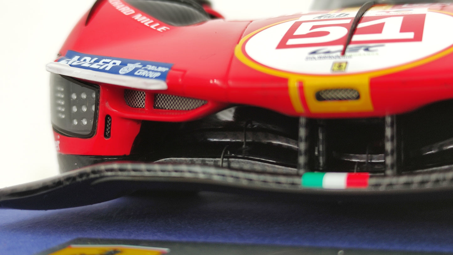 Looksmart Ferrari 499P Pier Guidi/Calado/Giovinazzi Le Mans 2023 Winners 1/18 LS18LM035