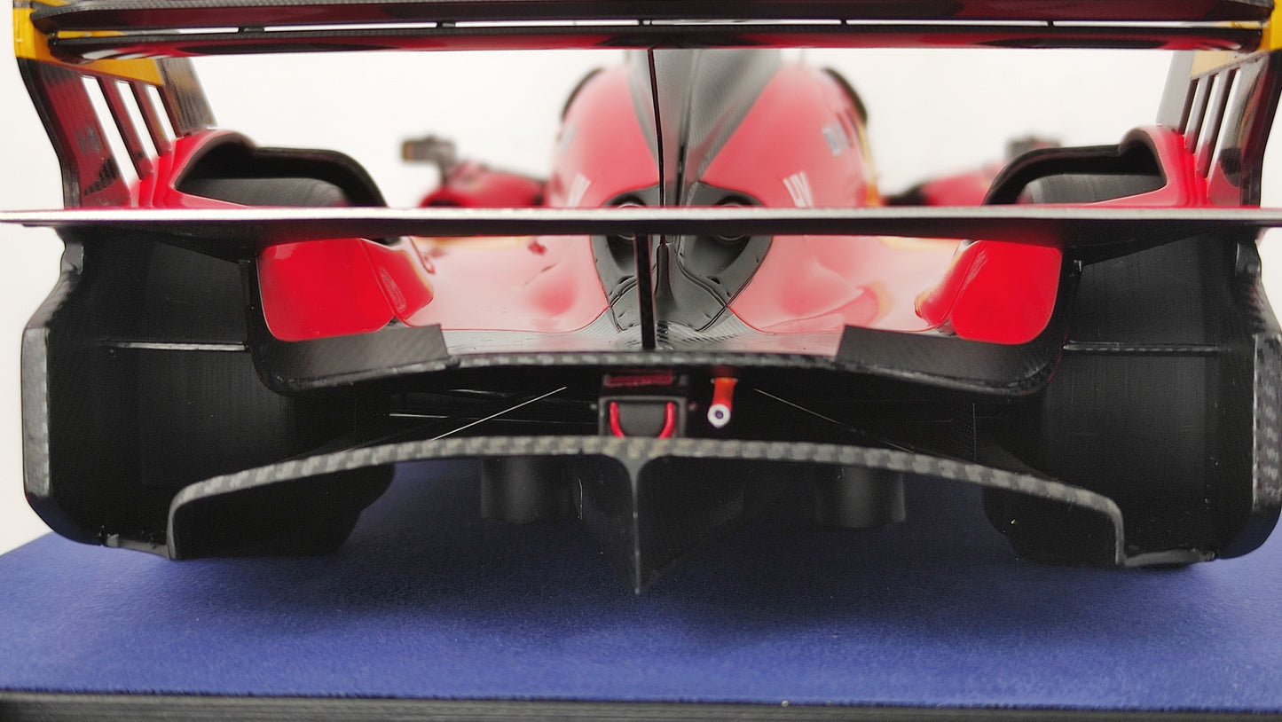 Looksmart Ferrari 499P Pier Guidi/Calado/Giovinazzi Le Mans 2023 Winners 1/18 LS18LM035